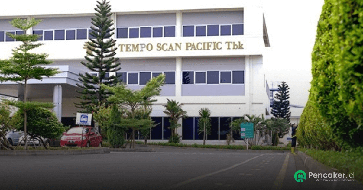 Lowongan Kerja PT Tempo Scan Pacific Tbk